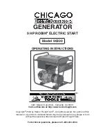 Chicago Electric 90300 Operating Instructions Manual preview