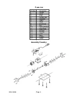 Предварительный просмотр 6 страницы Chicago Electric 90304 Assembly And Operating Instructions Manual