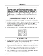 Предварительный просмотр 7 страницы Chicago Electric 90715 Assembly And Operating Instructions Manual