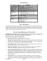 Preview for 2 page of Chicago Electric 90880 Assembly And Operating Instructions Manual