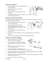 Preview for 10 page of Chicago Electric 90880 Assembly And Operating Instructions Manual