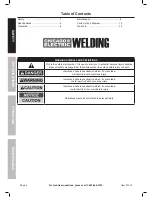 Preview for 2 page of Chicago Electric 91214 Owner'S Manual & Safety Instructions