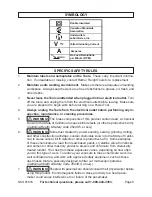 Предварительный просмотр 8 страницы Chicago Electric 91618 Assembly And Operating Instructions Manual