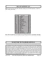 Предварительный просмотр 16 страницы Chicago Electric 91618 Assembly And Operating Instructions Manual