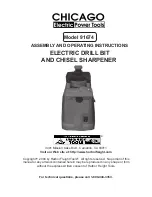 Предварительный просмотр 1 страницы Chicago Electric 91674 Assembly And Operating Instructions Manual