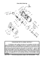 Preview for 8 page of Chicago Electric 91790 Assembly And Operating Instructions Manual