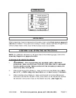 Preview for 11 page of Chicago Electric 91852 Assembly And Operating Instructions Manual