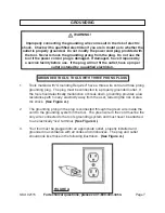 Предварительный просмотр 7 страницы Chicago Electric 92115 Assembly And Operating Instructions Manual