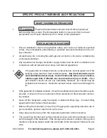 Предварительный просмотр 6 страницы Chicago Electric 92455 Operating Instructions Manual