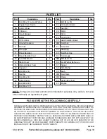 Preview for 18 page of Chicago Electric 92456 Operating Instructions Manual