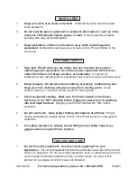 Preview for 3 page of Chicago Electric 92476 Operating Instructions Manual