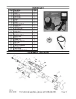 Предварительный просмотр 15 страницы Chicago Electric 92880 Set Up And Operating Instructions Manual