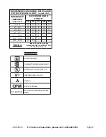 Preview for 9 page of Chicago Electric 93431 Set Up And Operating Instructions Manual