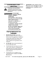 Preview for 12 page of Chicago Electric 93431 Set Up And Operating Instructions Manual