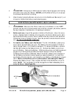 Предварительный просмотр 10 страницы Chicago Electric 93726 Assembly And Operating Instructions Manual