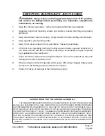 Preview for 14 page of Chicago Electric 93808 Assembly And Operating Instructions Manual