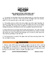 Chicago Electric 93904 Replacement Procedure preview