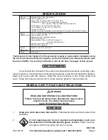 Preview for 2 page of Chicago Electric 94191 Assembly And Operation Instructions Manual