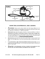 Предварительный просмотр 13 страницы Chicago Electric 94282 Assembly And Operating Instructions Manual