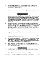 Предварительный просмотр 3 страницы Chicago Electric 94362 Assembly And Operating Instructions Manual