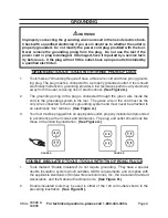 Предварительный просмотр 9 страницы Chicago Electric 94596 Assembly And Operation Instructions Manual