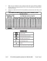 Preview for 6 page of Chicago Electric 94761 Operating Instructions Manual