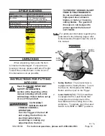 Предварительный просмотр 10 страницы Chicago Electric 95004 Set Up And Operating Instructions Manual