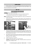 Preview for 9 page of Chicago Electric 95838 Set Up And Operating Instructions Manual