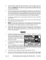 Preview for 13 page of Chicago Electric 95838 Set Up And Operating Instructions Manual