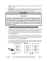 Preview for 6 page of Chicago Electric 95848 Operating Instructions Manual