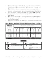 Preview for 9 page of Chicago Electric 96289 Set Up And Operating Instructions Manual