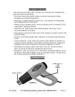 Preview for 11 page of Chicago Electric 96289 Set Up And Operating Instructions Manual