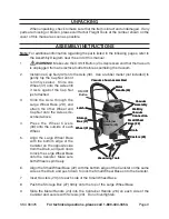 Preview for 9 page of Chicago Electric 96325 Assembly And Operation Instructions Manual