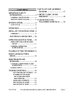 Preview for 2 page of Chicago Electric 97994 Set Up And Operating Instructions Manual