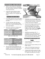 Предварительный просмотр 17 страницы Chicago Electric 98194 Set Up And Operating Instructions Manual