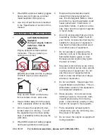 Preview for 5 page of Chicago Electric 98391 Set Up, Operating, And Servicing Instructions