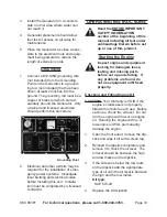 Preview for 10 page of Chicago Electric 98391 Set Up, Operating, And Servicing Instructions