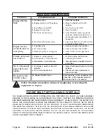 Preview for 20 page of Chicago Electric 98706 Set Up, Operating, And Servicing Instructions