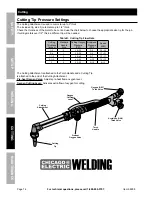 Preview for 14 page of Chicago Electric 98958 Owner'S Manual & Safety Instructions