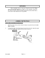 Предварительный просмотр 10 страницы Chicago Electric BREAKER HAMMER 94882 Assembly And Operating Instructions Manual