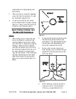 Preview for 14 page of Chicago Electric CHICAGO ELECTRIC 67255 Set Up And Operating Instructions Manual