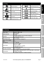 Предварительный просмотр 7 страницы Chicago Electric MIG 180 Owner'S Manual