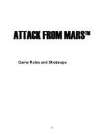 Предварительный просмотр 11 страницы Chicago Gaming Attack from Mars Remake User Manual