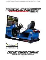 Chicago Gaming REDLINE GT Manual preview