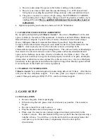 Предварительный просмотр 3 страницы Chicago Gaming Ultimate Arcade 2 Owner'S Manual