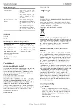 Preview for 72 page of Chicago Pneumatic 3747 Safety Information Manual