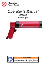 Chicago Pneumatic 6151979885 Operator'S Manual preview