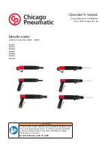 Chicago Pneumatic B16BV Operator'S Manual preview