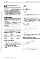 Preview for 77 page of Chicago Pneumatic CP 2190 Safety And Operating Instructions Manual