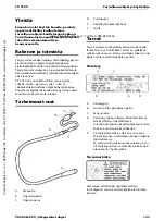 Preview for 143 page of Chicago Pneumatic CP 2190 Safety And Operating Instructions Manual